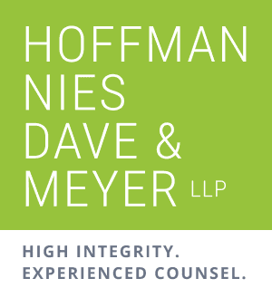 Hoffman Nies Dave & Meyer LLP Logo High Integrity Experienced Counsel